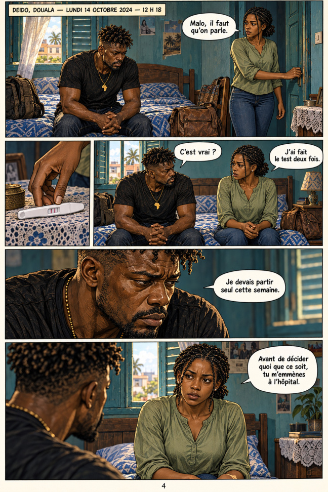 Le départ — planche 4