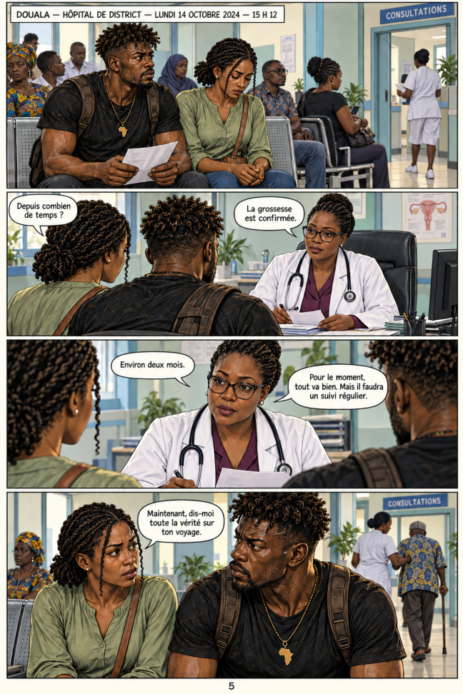 Le départ — planche 5