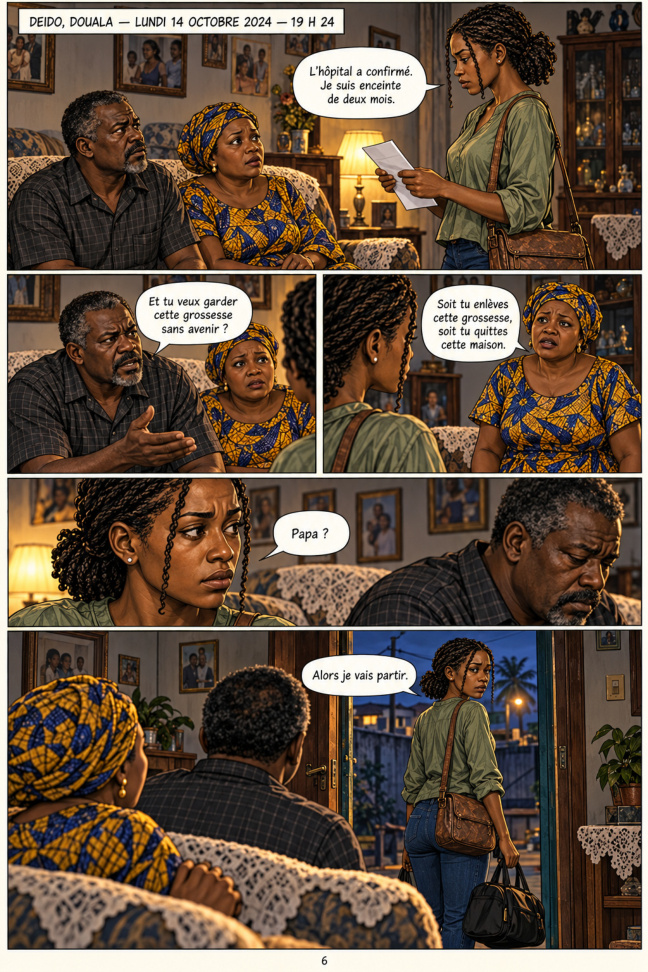 Le départ — planche 6